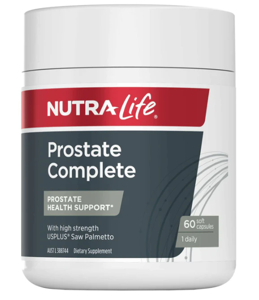 Nutra Life Prostate Complete 60s 纽乐前列康生殖保养NS0578【保质期2027/08】